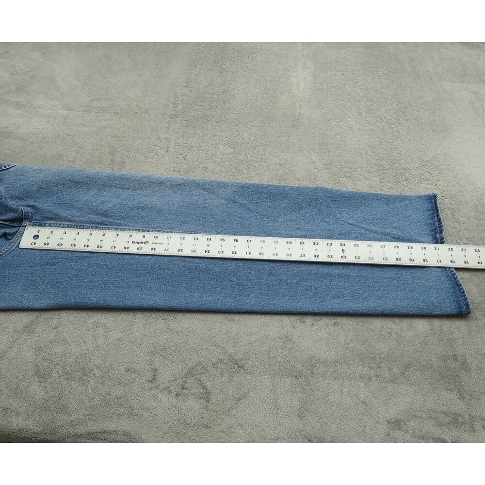 Free Assembly Jeans Women's Size 16 Super High-Rise Wide-Leg Denim 32" Inseam - Picture 16 of 16
